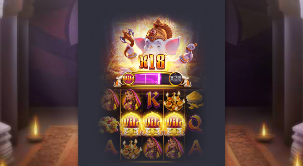 GANESHA GOLD เกมพนันสล็อตออนไลน์ รูปแบบใหม่ ที่มาพร้อมความร่ำรวย